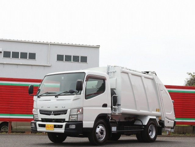 三菱ふそう キャンター 小型 塵芥車（プレス式） TKG-FEB90(109365) 1枚目