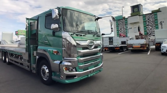 Hino profia Large Crane equipped trucks 2RG-FS1AHJ(35190) 34枚目