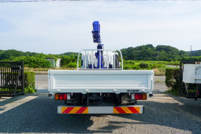 いすゞ エルフ 小型 平ボディ（クレーン付） 2RG-NPR88YN(110290) 5枚目