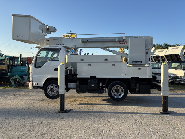 Isuzu elf Middle Aerial work platform trucks TKG-NKR85YN(109153) 8枚目