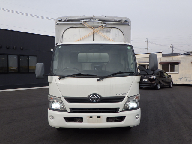 トヨタ ダイナ 小型 幌車（ウィング式） TKG-XZU710(102004) 4枚目
