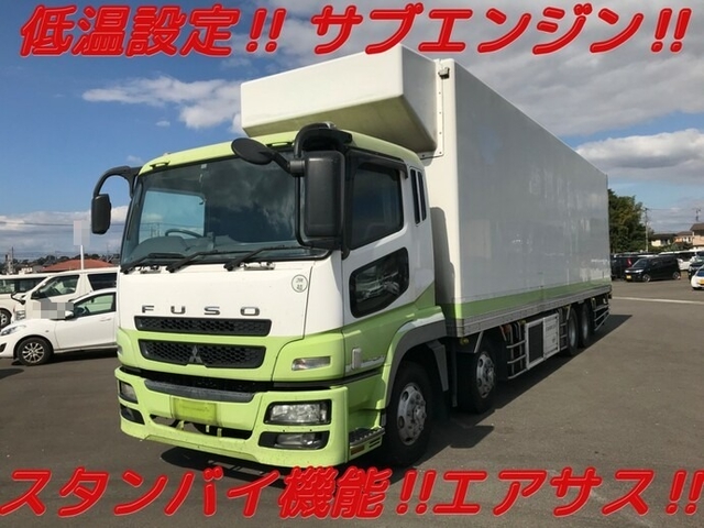 三菱ふそう スーパーグレート 大型 冷蔵冷凍バン BDG-FS54JZ(7395) 1枚目