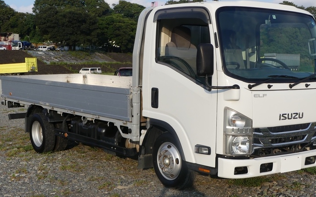 いすゞ エルフ 小型 平ボディ TPG-NLR85AR(50800) 4枚目