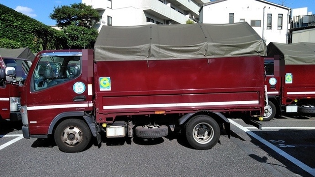 三菱ふそう キャンター 小型 幌車 SKG-FBA20(3130) 4枚目