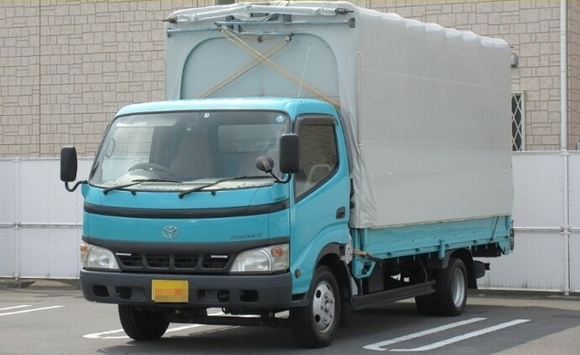 トヨタ トヨエース 小型 幌車（ウィング式） PB-XZU411(6652) 1枚目