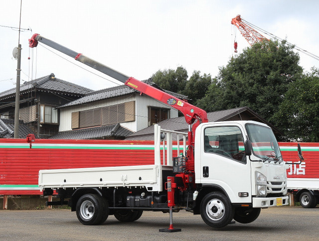 いすゞ エルフ 小型 平ボディ（クレーン付） TPG-NMR85AN(112691) 30枚目