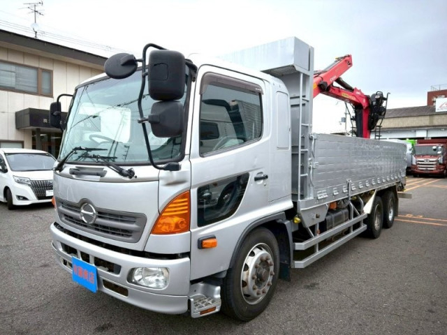 日野 レンジャー 増トン 平ボディ（クレーン付） LDG-GK8JNAA(110392) 1枚目