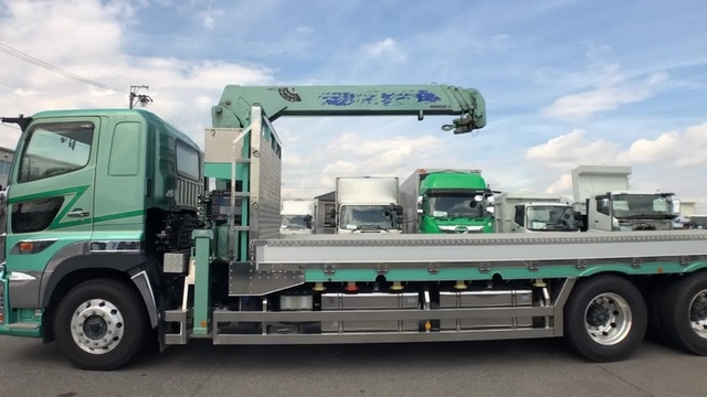 Hino profia Large Crane equipped trucks 2RG-FS1AHJ(35190) 8枚目