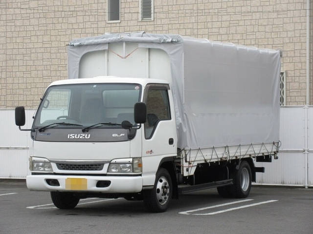 いすゞ エルフ 小型 幌車（ウィング式） KR-NPR81LAR(9233) 1枚目