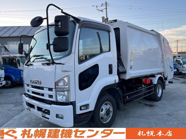 いすゞ フォワード 中型 塵芥車（プレス式） SKG-FSR90S2(84827) 1枚目