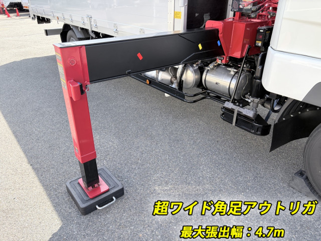 三菱ふそう ファイター 中型 平ボディ（クレーン付） 2KG-FK62F(106376) 13枚目