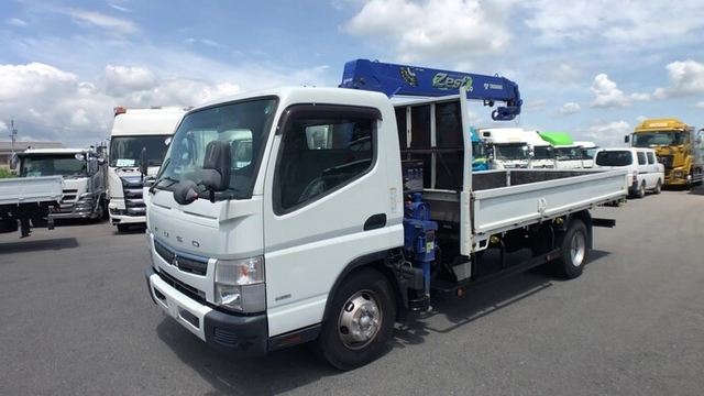三菱ふそう キャンター 小型 平ボディ（クレーン付） TPG-FEB80(34758) 4枚目