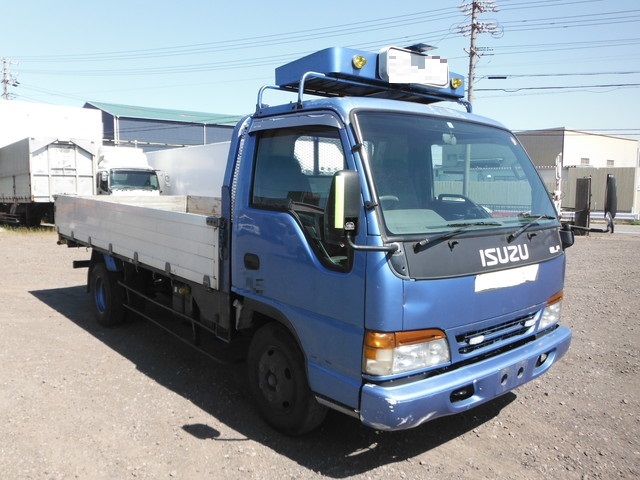 いすゞ エルフ 小型 平ボディ KC-NPR66LR(1689) 1枚目