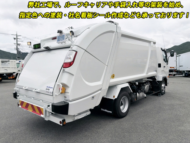 三菱ふそう ファイター 中型 塵芥車（プレス式） 2KG-FK72F(112980) 6枚目