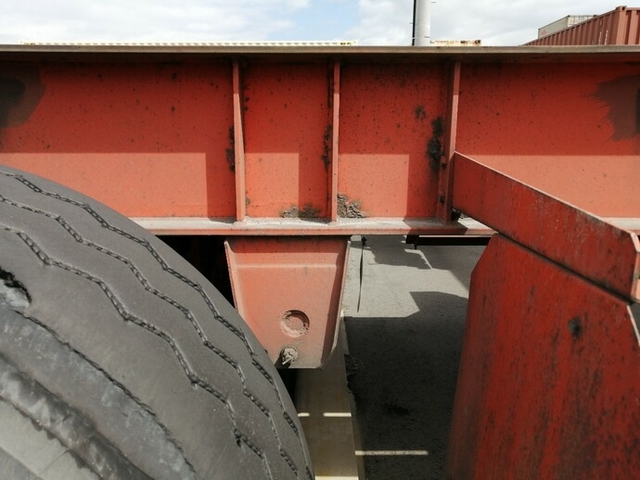 Fullhalf other Large 20ft container chassis trailer KFKHG340(5659) 20枚目