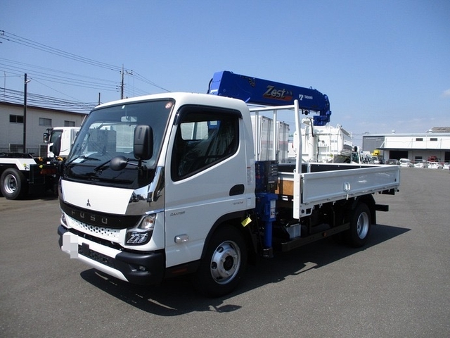 三菱ふそう キャンター 小型 平ボディ（クレーン付） 2RG-FEB80(36712) 1枚目