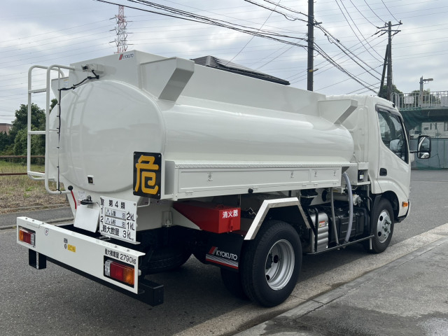 日野 デュトロ 小型 タンクローリー 2KG-XZU600E(105283) 3枚目