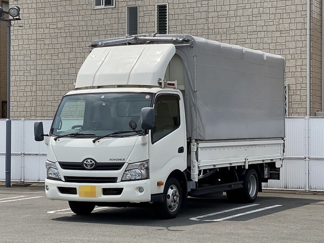 トヨタ トヨエース 小型 幌車（ウィング式） SKG-XZU710(10912) 2枚目
