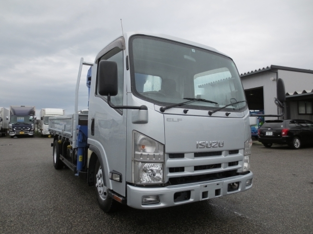 いすゞ エルフ 小型 平ボディ（クレーン付） TKG-NMR85AR(11699) 2枚目