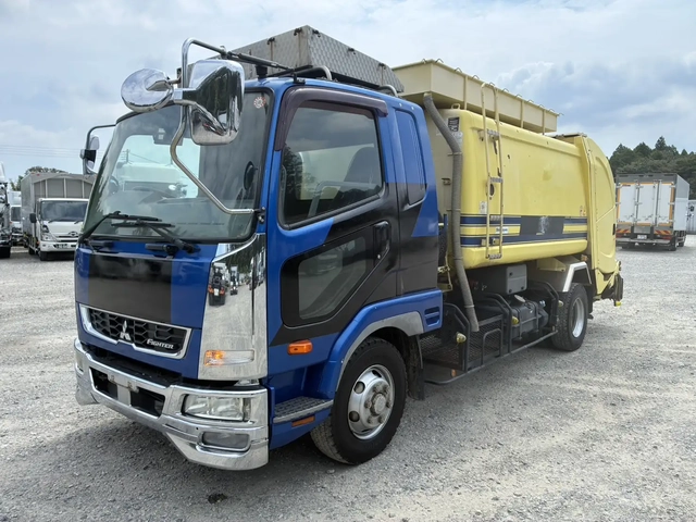 三菱ふそう ファイター 中型 塵芥車（プレス式） TKG-FK61F(108885) 1枚目