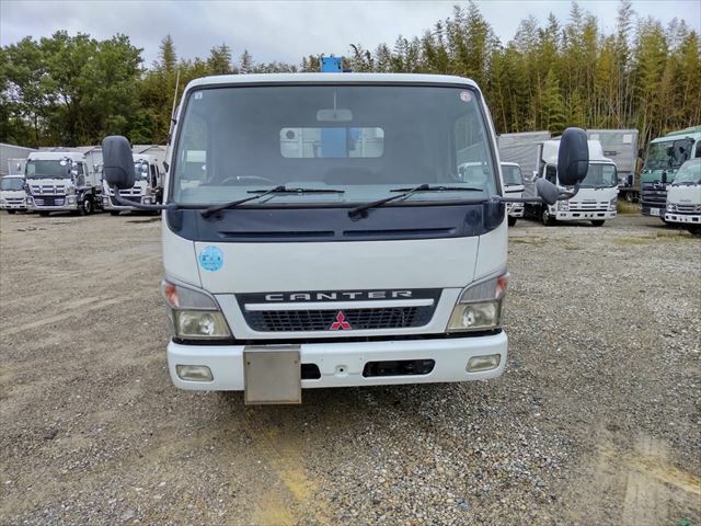 三菱ふそう キャンター 小型 平ボディ（クレーン付） PA-FF83DHY(10837) 2枚目