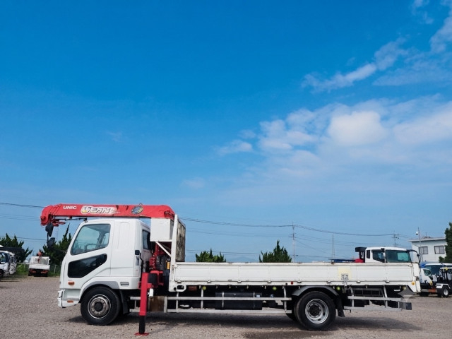 三菱ふそう ファイター 増トン 平ボディ（クレーン付） QKG-FK62FZ(110548) 2枚目
