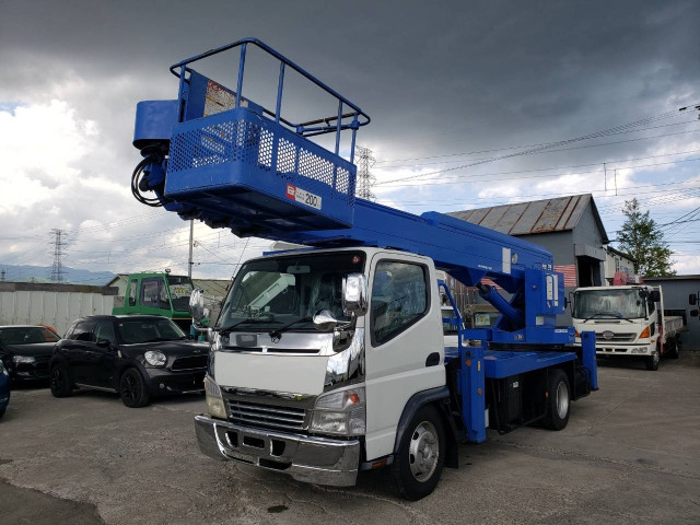 Mitsubishi Fuso canter Middle Aerial work platform trucks PDG-FE73DY(109929) 1枚目