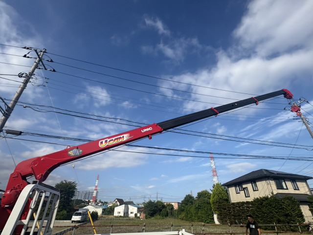 いすゞ エルフ 小型 平ボディ（クレーン付） SKG-NKR85R(110610) 15枚目