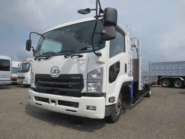 UDトラックス（日産） コンドル 中型 平ボディ（クレーン付） 2RG-BRR90S2(109804) 3枚目