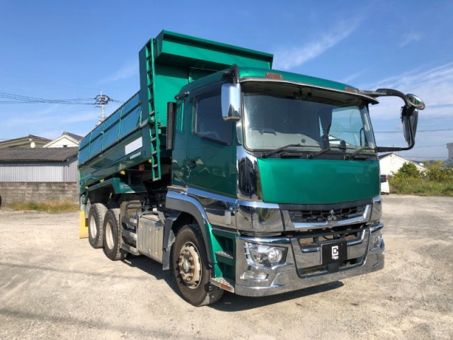 三菱ふそう スーパーグレート 大型 土砂ダンプ 2PG-FV70HX(113552) 2枚目