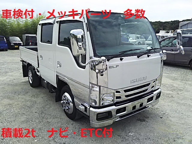 いすゞ エルフ 小型 Wキャブ TRG-NJR85A(7590) 1枚目