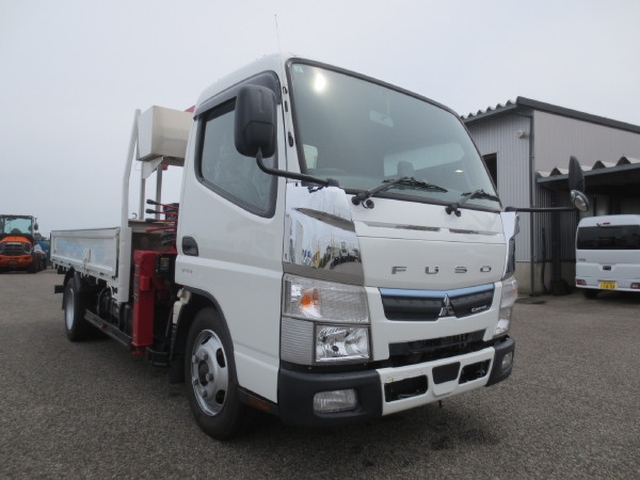 三菱ふそう キャンター 小型 平ボディ（クレーン付） 2PG-FK62F(109792) 2枚目