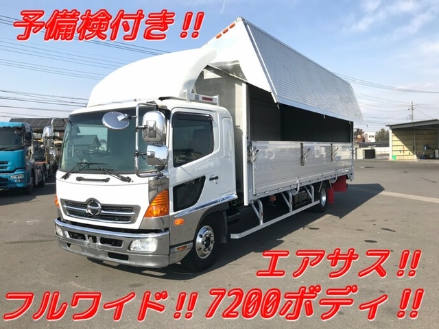 日野 レンジャー 中型 ウィング BKG-FD7JPYG(8454) 1枚目