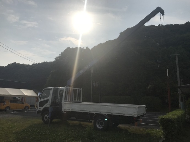 三菱ふそう ファイター 中型 平ボディ（クレーン付） KK-FK71HG(3367) 39枚目