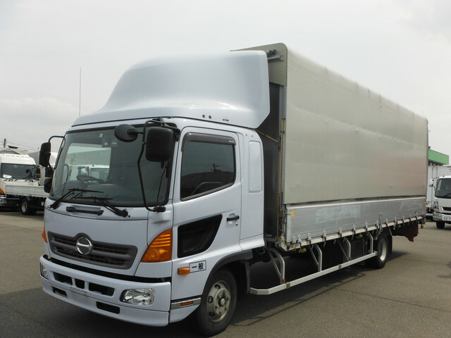 日野 レンジャー 中型 幌車（ウィング式） TKG-FD9JPAA(31265) 2枚目