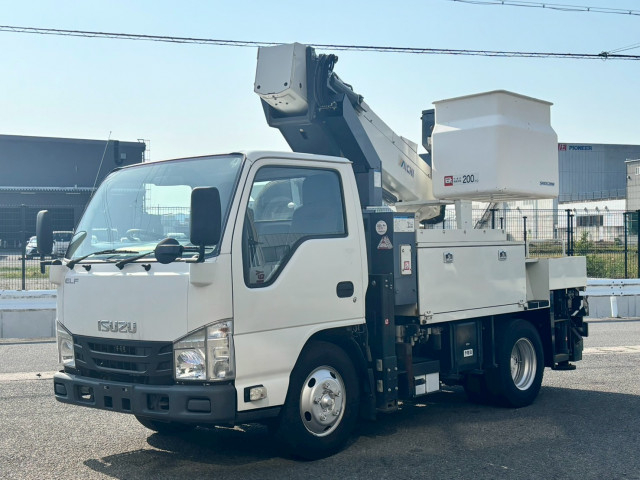 Isuzu elf Small Aerial work platform trucks 2RG-NKR88AN(105680) 7枚目