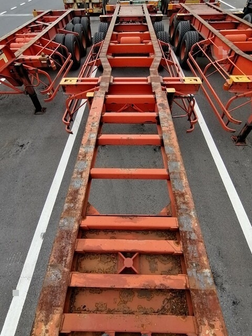 Fullhalf other Large 20ft container chassis trailer KFKHG340(5660) 31枚目