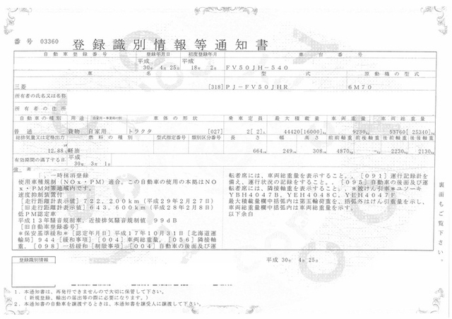 三菱ふそう スーパーグレート 大型 トラクタ PJ-FV50JHR(1493) 30枚目