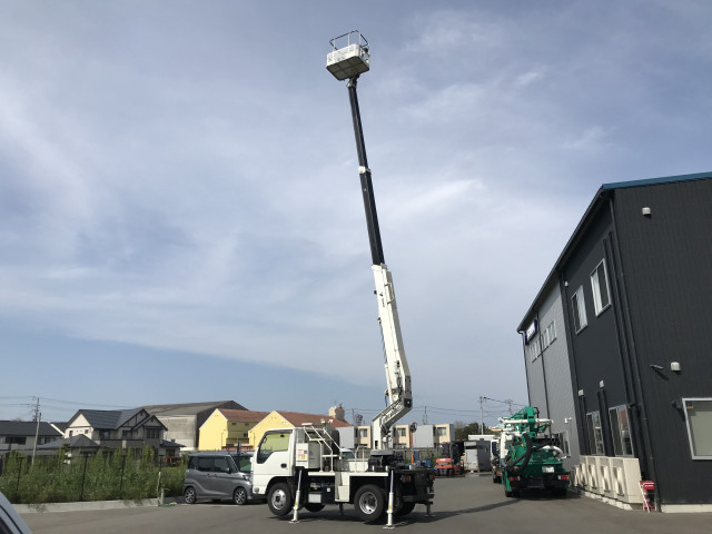 Isuzu elf Small Aerial work platform trucks TKG-NKR85AN(90153) 23枚目