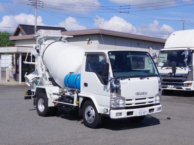 いすゞ エルフ 小型 ミキサー車 TKG-NKR85N(112087) 2枚目