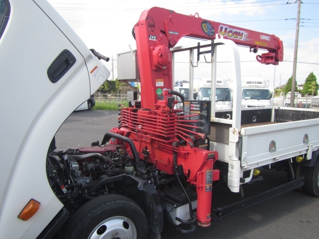 日野 デュトロ 小型 平ボディ（クレーン付） TKG-XZC655M(6999) 36枚目