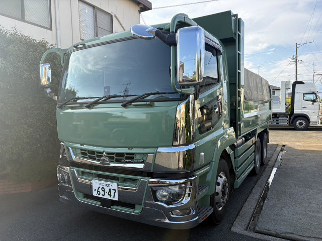 三菱ふそう スーパーグレート 大型 土砂ダンプ 2PG-FV70GX(109788) 2枚目