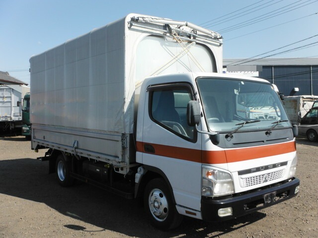 三菱ふそう キャンター 小型 幌車（ウィング式） PDG-FE82D(9202) 2枚目
