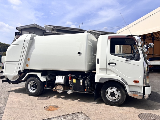 三菱ふそう ファイター 中型 塵芥車（回転式） TKG-FK71F(108214) 4枚目