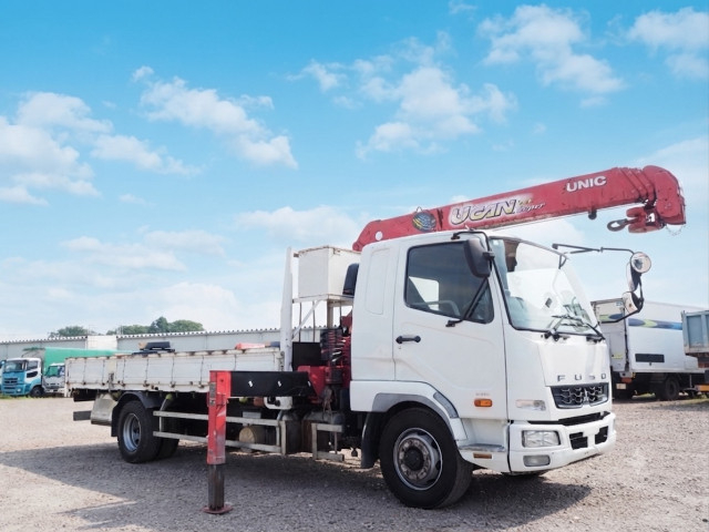 三菱ふそう ファイター 増トン 平ボディ（クレーン付） QKG-FK62FZ(110548) 7枚目