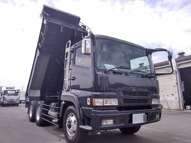 Mitsubishi Fuso super_great Large Soil dump KL-FV50MJXD(11007) 1枚目