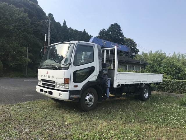 三菱ふそう ファイター 中型 平ボディ（クレーン付） KK-FK71HG(3367) 14枚目
