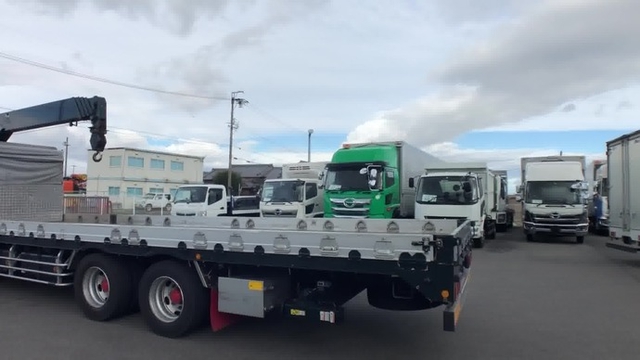 三菱ふそう スーパーグレート 大型 平ボディ（クレーン付） BDG-FS54JZ(37614) 15枚目