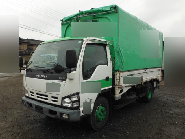 いすゞ エルフ 小型 幌車 PA-NPR81R(1702) 2枚目