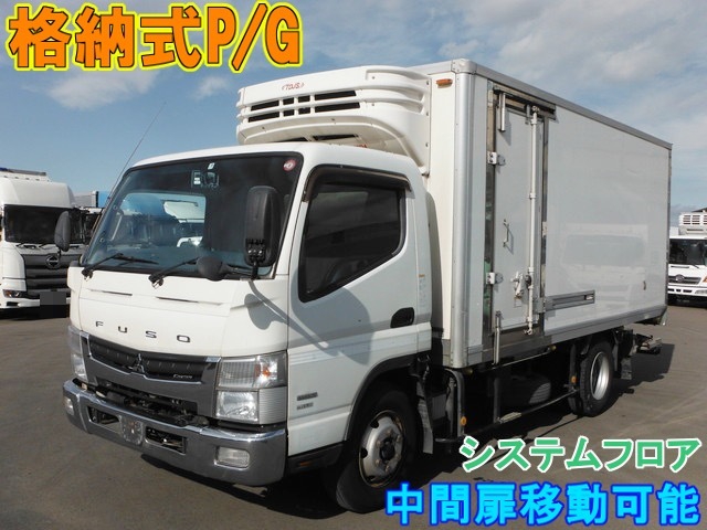 三菱ふそう キャンター 中型 冷蔵冷凍バン TKG-FEB80(8669) 1枚目